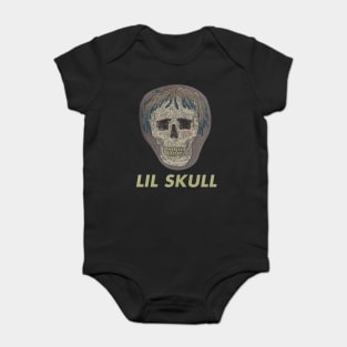 trapper skull trapped in the traphouse Baby Bodysuit